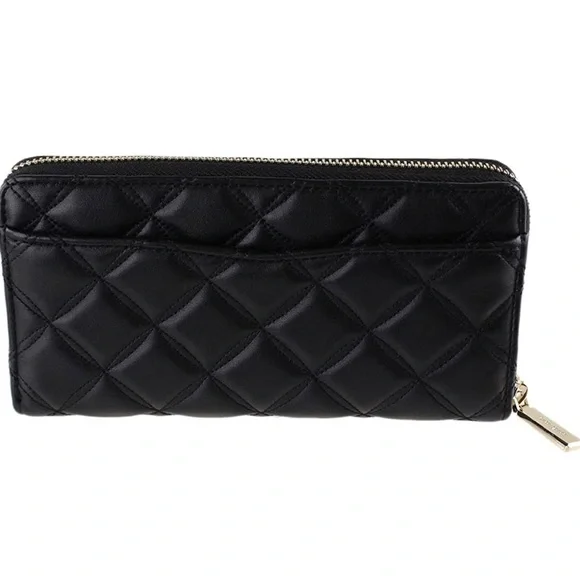 Kate Spade York Natalie large continental black & gold wallet. - Picture 5 of 5